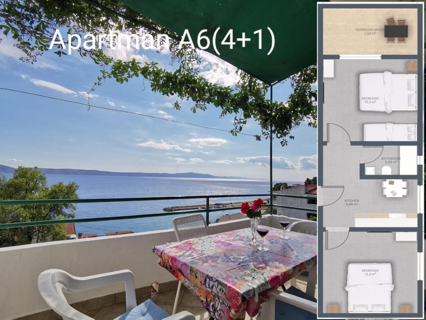 Apartments Gogi Živogošće 外观 照片